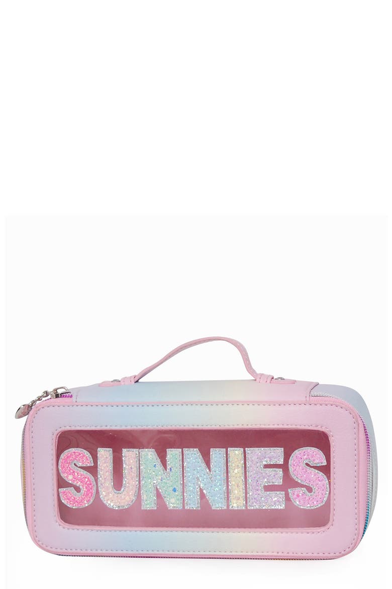 Sunnies Tie Dye Pouch, Main, color, COTTON CANDY