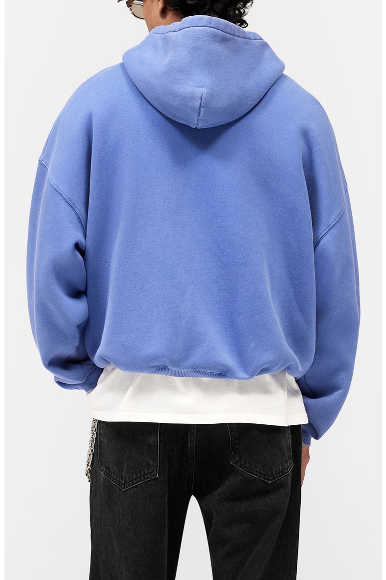 Pegasus Graphic Zip Hoodie, Alternate, color, INDIGO