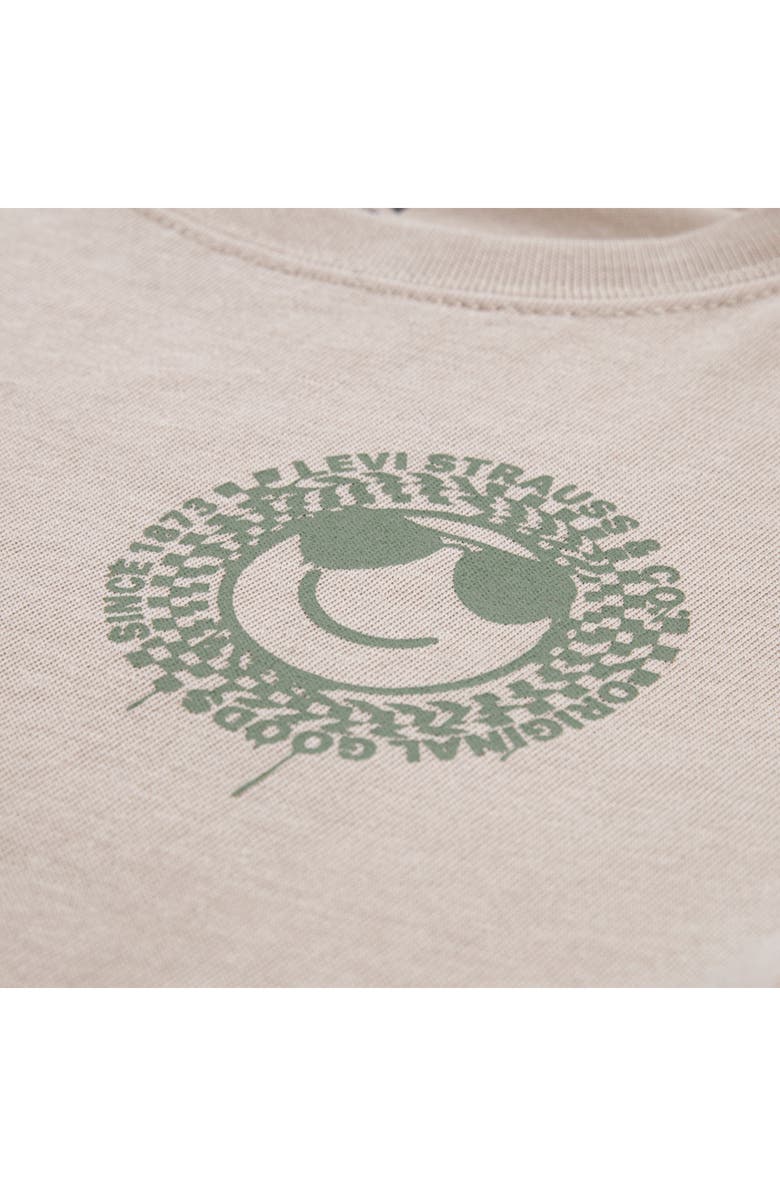 Levi's Kids' Smiley Graphic T-Shirt & Shorts Set, Alternate, color, 