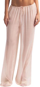 SKIMS Romance Wide Leg Pajama Pants