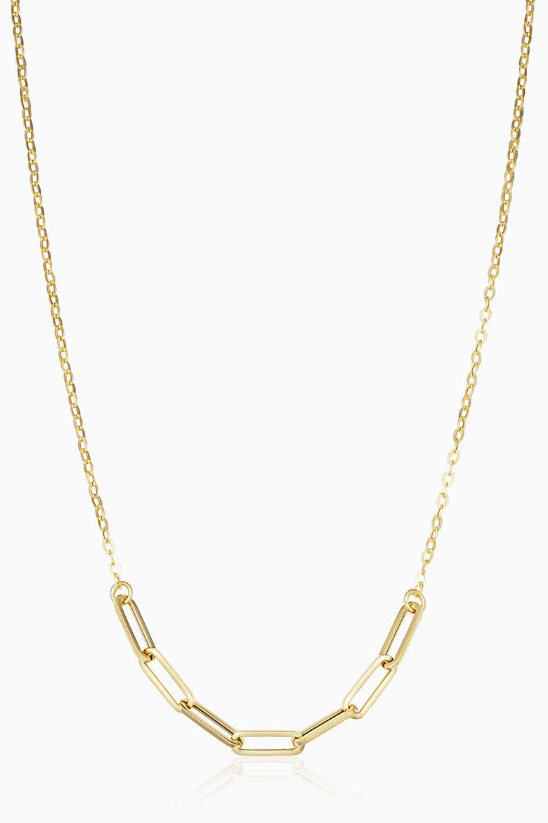 14K Yellow Gold Venice Center Cut Necklace, Main, color, Yellow Gold