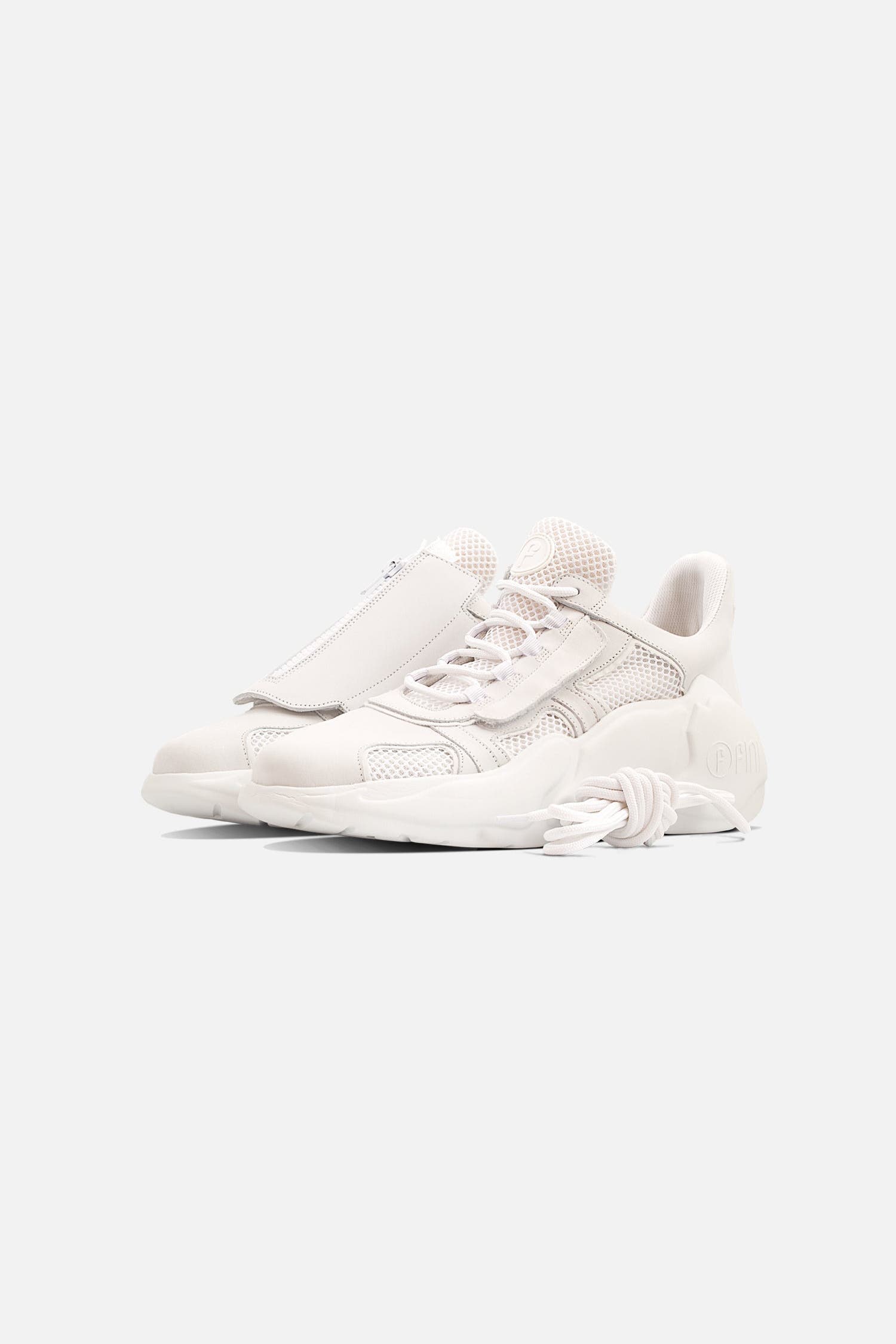 Fini Desiderata White Sneaker  - Unisex, Alternate, color, White