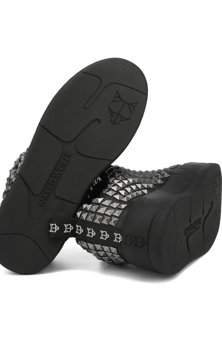 Naked Wolfe Slide Stud Sneaker, Alternate, color,