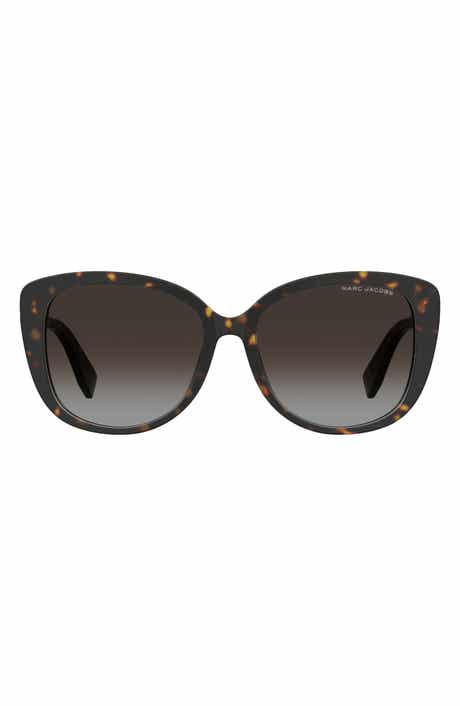 57mm Gradient Cat Eye Sunglasses