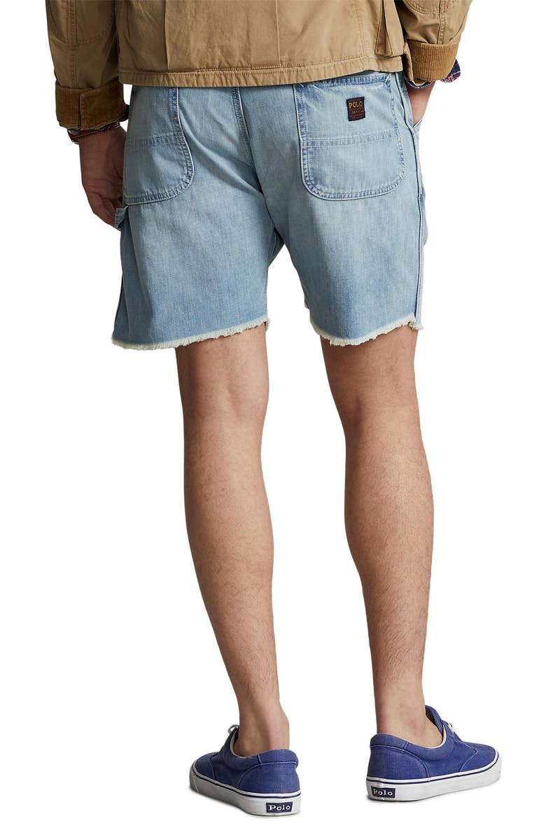 Polo Ralph Lauren Cutoff Denim Shorts, Alternate, color,