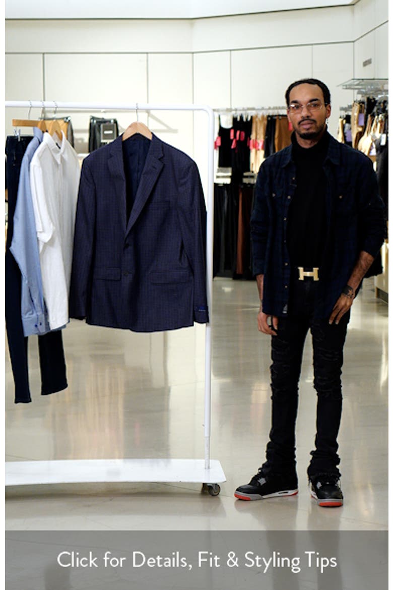Microcheck Wool Sport Coat video