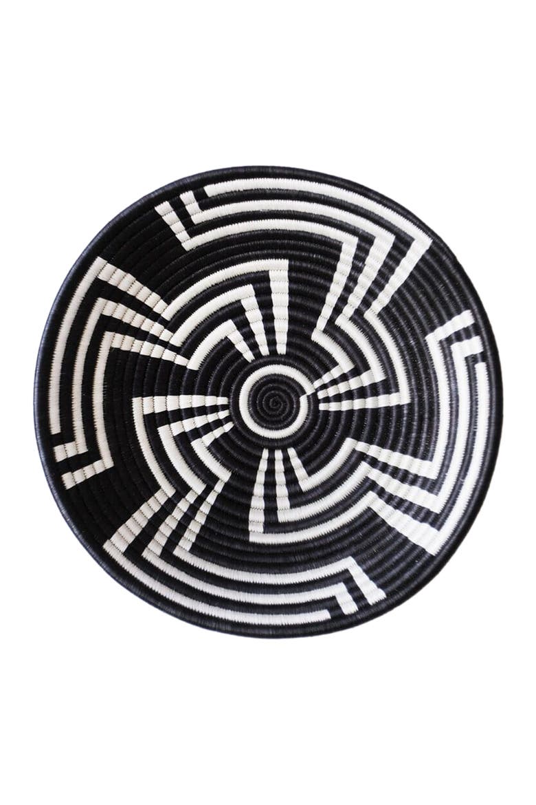 Geometric Large Plateau, Alternate, color, Black and White