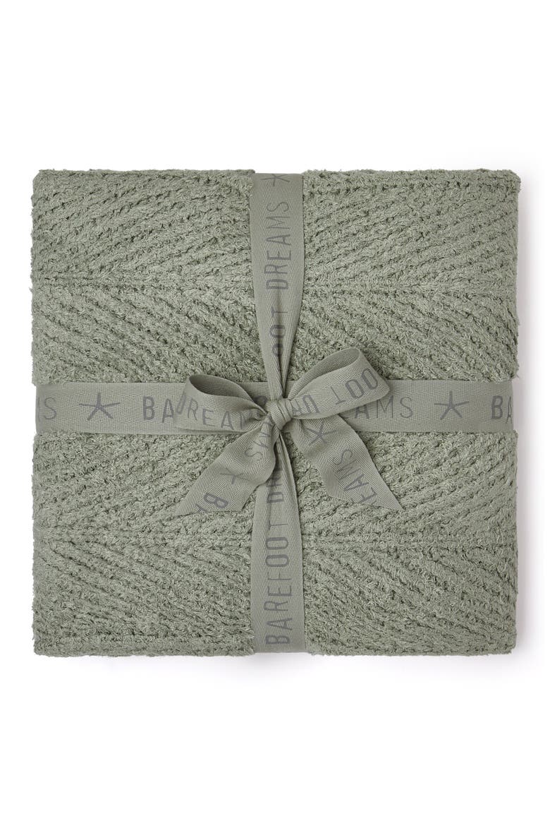 CozyChic® Herringbone Throw Blanket, Alternate, color, WAVE