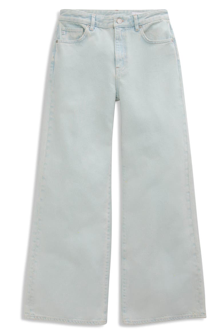 Saige Wide Leg Jeans, Alternate, color, LUMINANCE