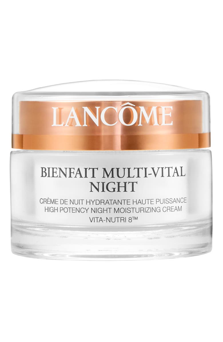 Lancôme Bienfait Multi-Vital Night Highly Potent Overnight Face Moisturizer, Alternate, color,