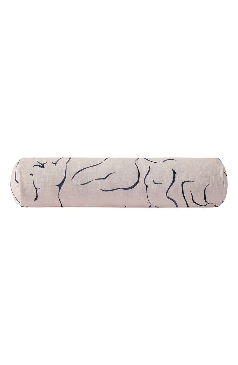Sunday Citizen Amour Cotton Bolster Pillow, Main, color, 