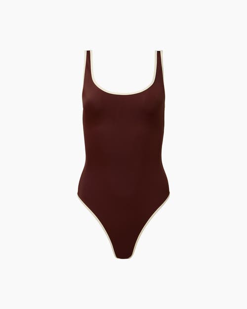 Onia Arya One Piece In Rum/egret