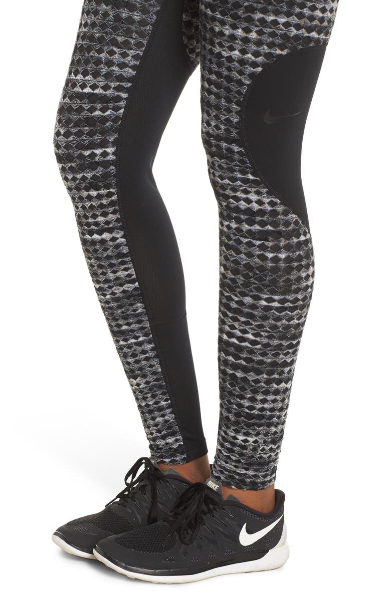 Nike Pro HyperWarm Leggings, Alternate, color,