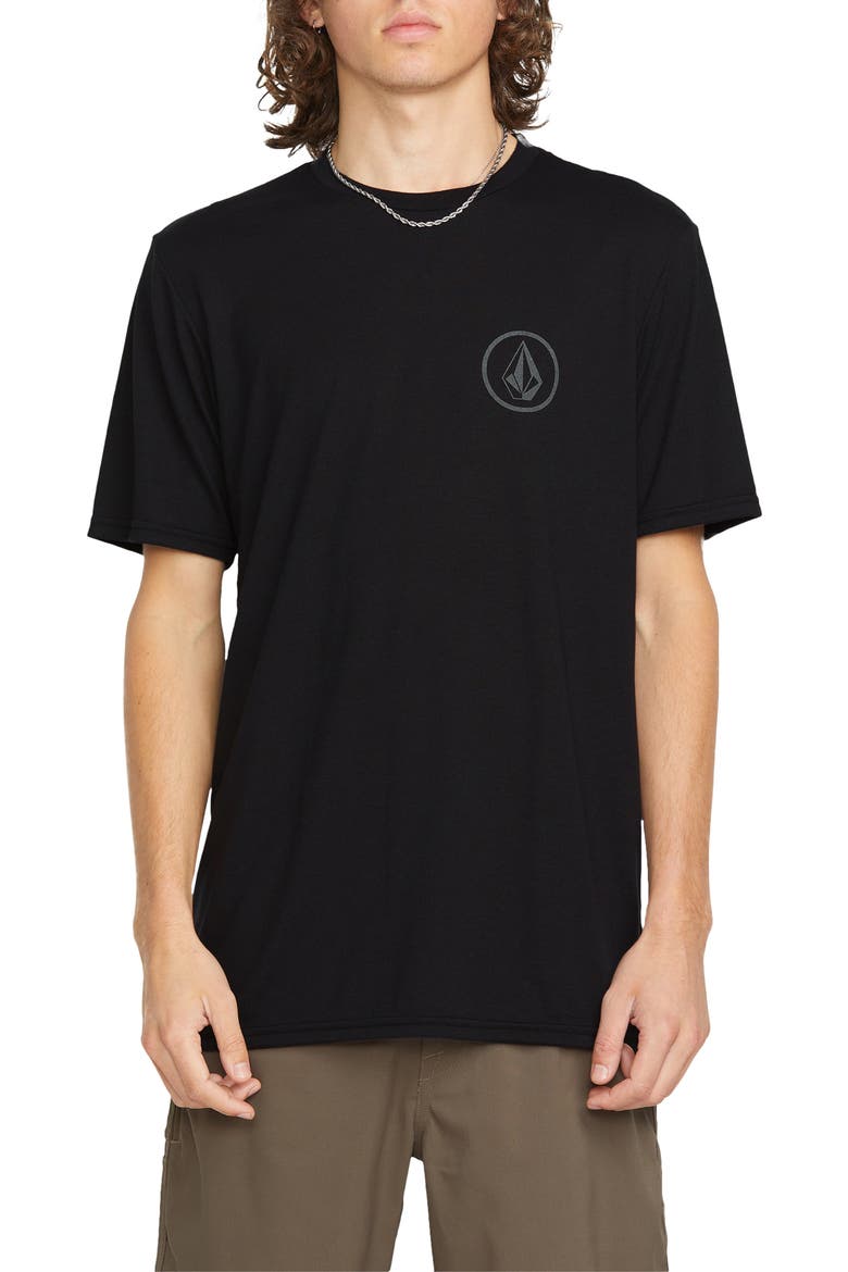 Stone Tech Graphic T-shirt, Main, color, BLACK