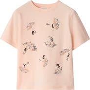 Burberry Umbrella Logo Cotton T-shirt