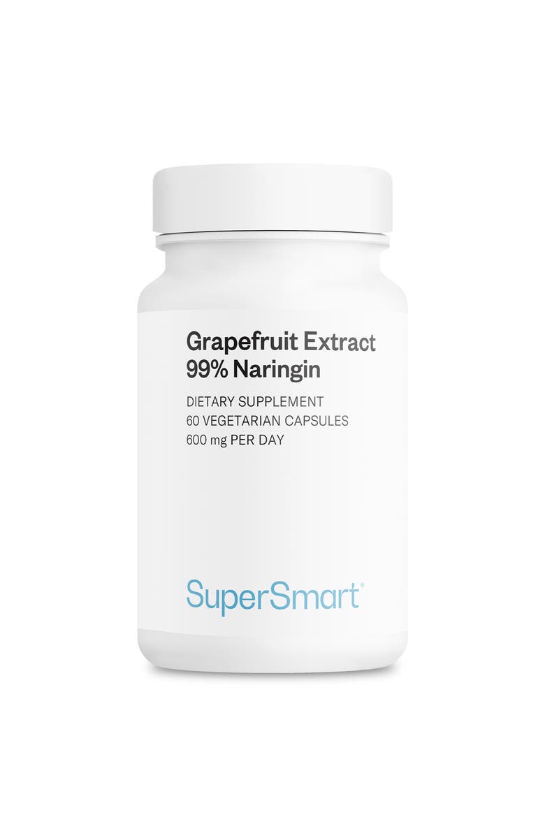 SuperSmart Grapefruit Extract 99% Naringin, Main, color, NO COLOR