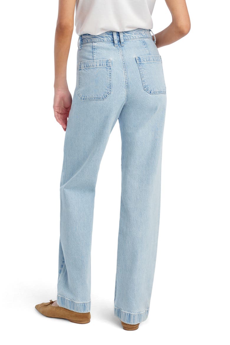 The Kelly High Waist Straight Leg Trouser Jeans, Alternate, color, WESTWOOD