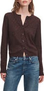 rag & bone Archie Embellished Cotton & Cashmere Cardigan