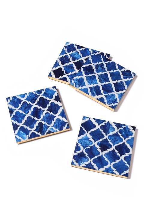 Set of 4 Resin Coasters