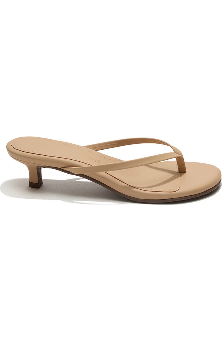 TKEES Julia Kitten Heel Flip Flop, Alternate, color, Sunkissed