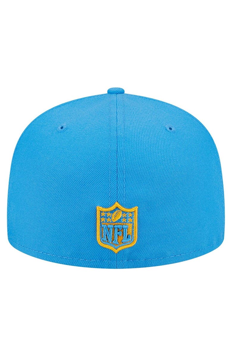 New Era Men's New Era Powder Blue Los Angeles Chargers  Main 59FIFTY Fitted Hat, Alternate, color, 