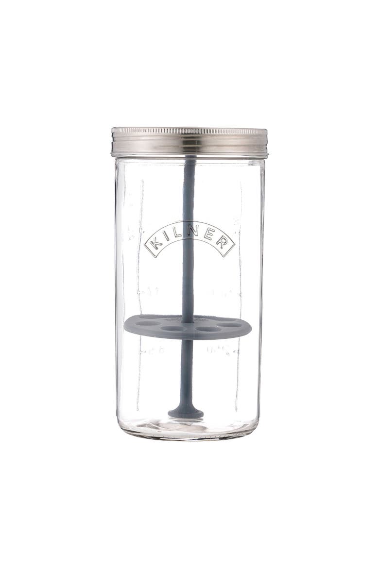 Fresh Herb Keeper, Glass Herb Storage Jar for Fridge, Main, color, Clear
