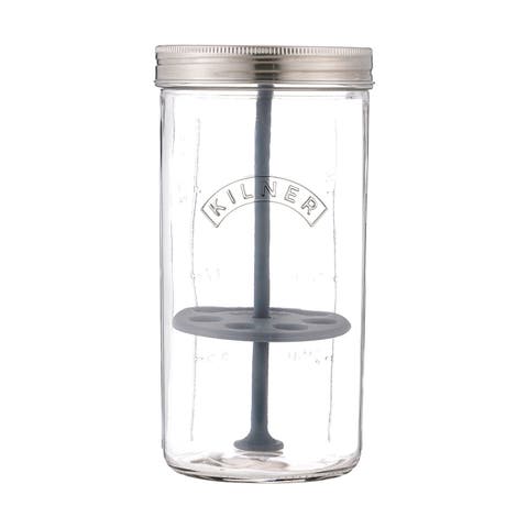 Fresh Herb Keeper, Glass Herb Storage Jar for Fridge