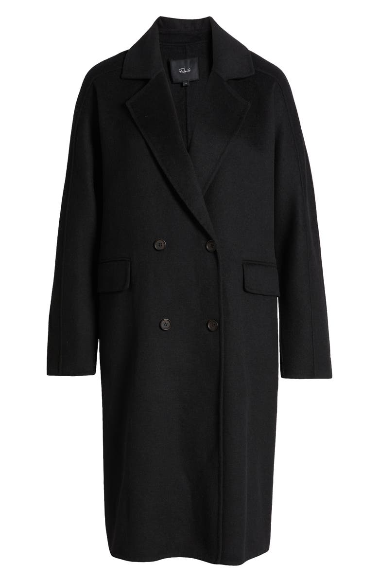 Rails Bristol Wool Blend Overcoat, Alternate, color, Black