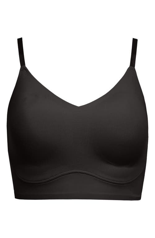 True & Co. True Body Boost Convertible Bralette In Black
