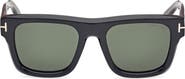 TOM FORD Icon 53mm Square Sunglasses