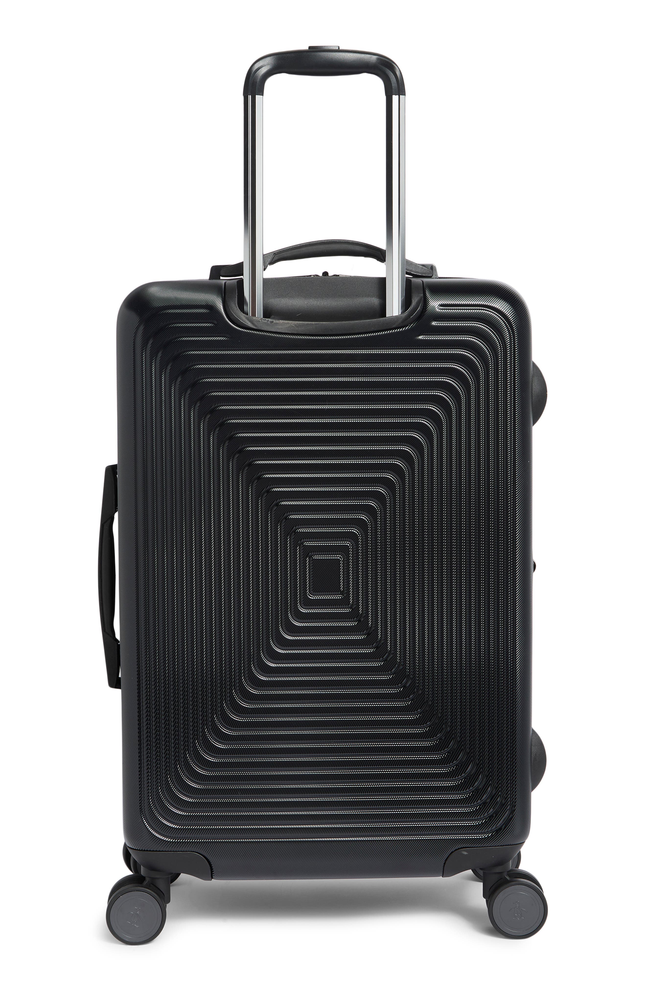 Original Penguin Finnes 25-Inch Hardside Spinner Luggage, Alternate, color, Black