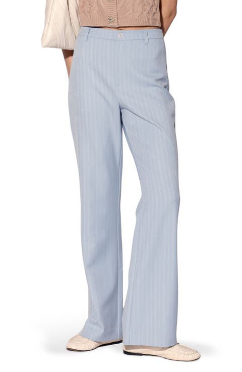 Nicola Pinstripe Pants