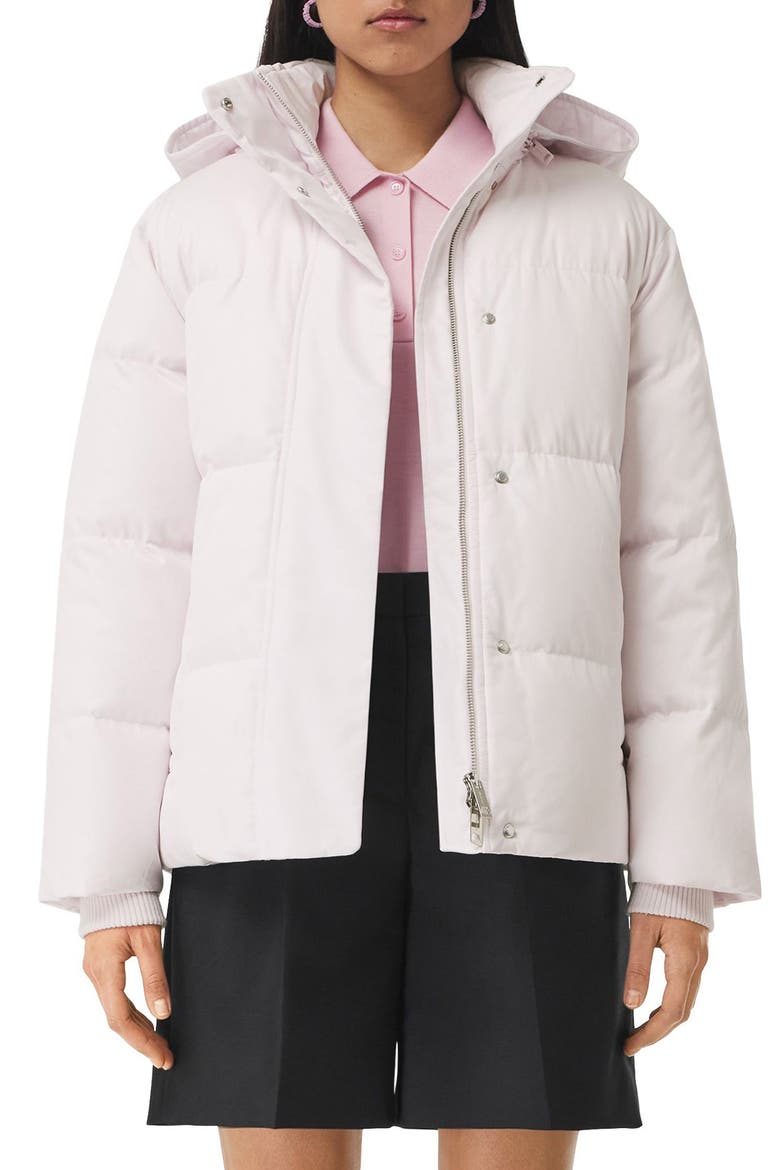 Denston Quilted Down Jacket, Main, color, ALABASTER PINK