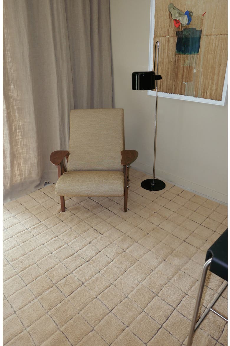 WoolableMosaic Washable Wool Rug Runner, Alternate, color, AMBER