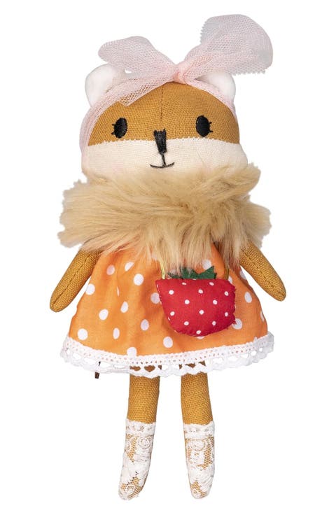 Fox in a Soap Box Stuffed Animal