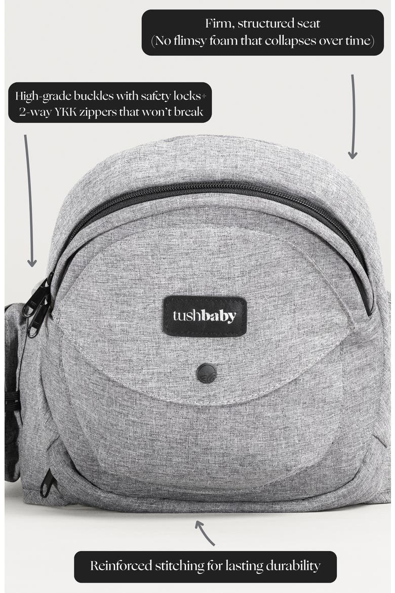 Hip Seat Carrier, Alternate, color, GREY