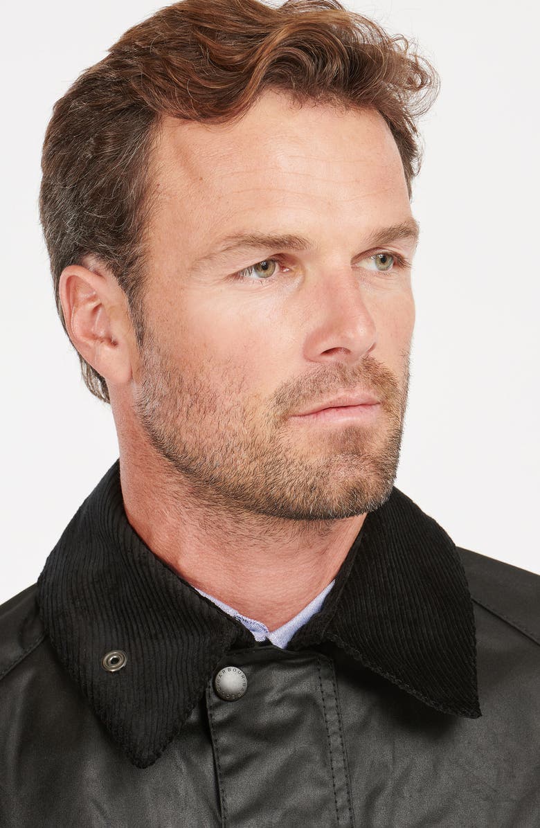 Barbour Bedale Water Resistant Waxed Cotton Jacket, Alternate, color, 