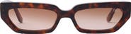 DEZI Lil Switch 55mm Rectangular Sunglasses