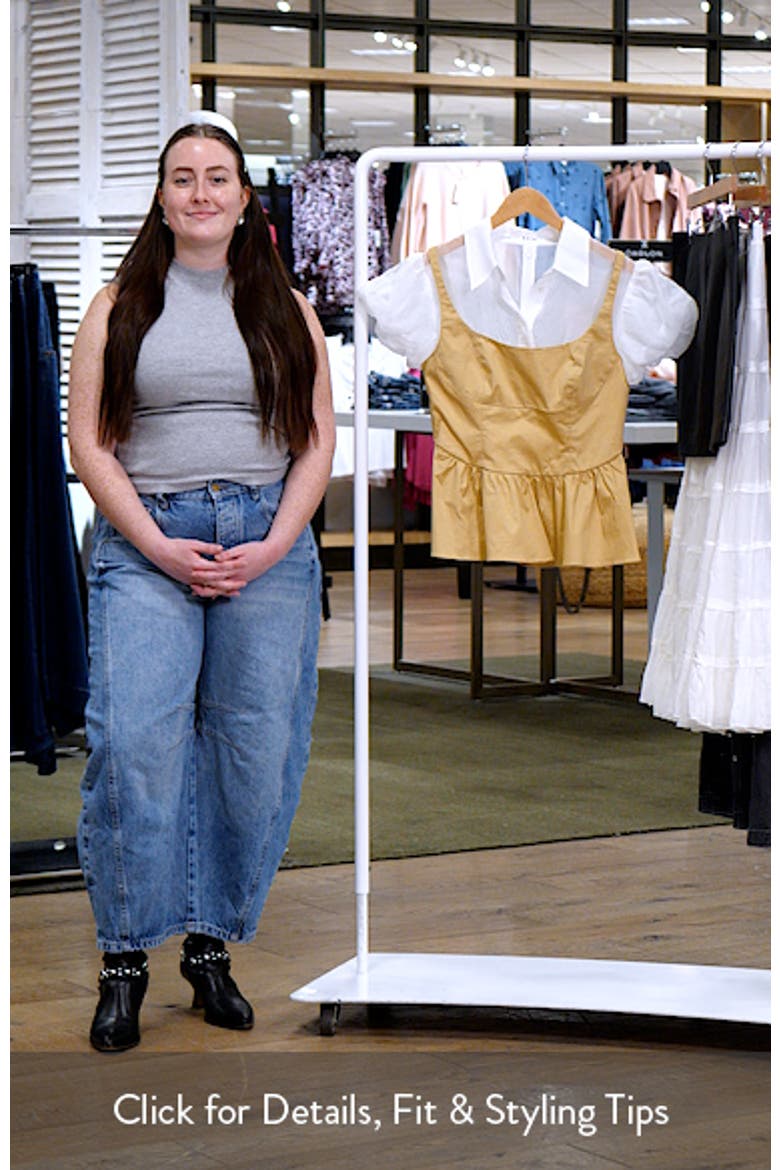 Carrington Layered Peplum Top video