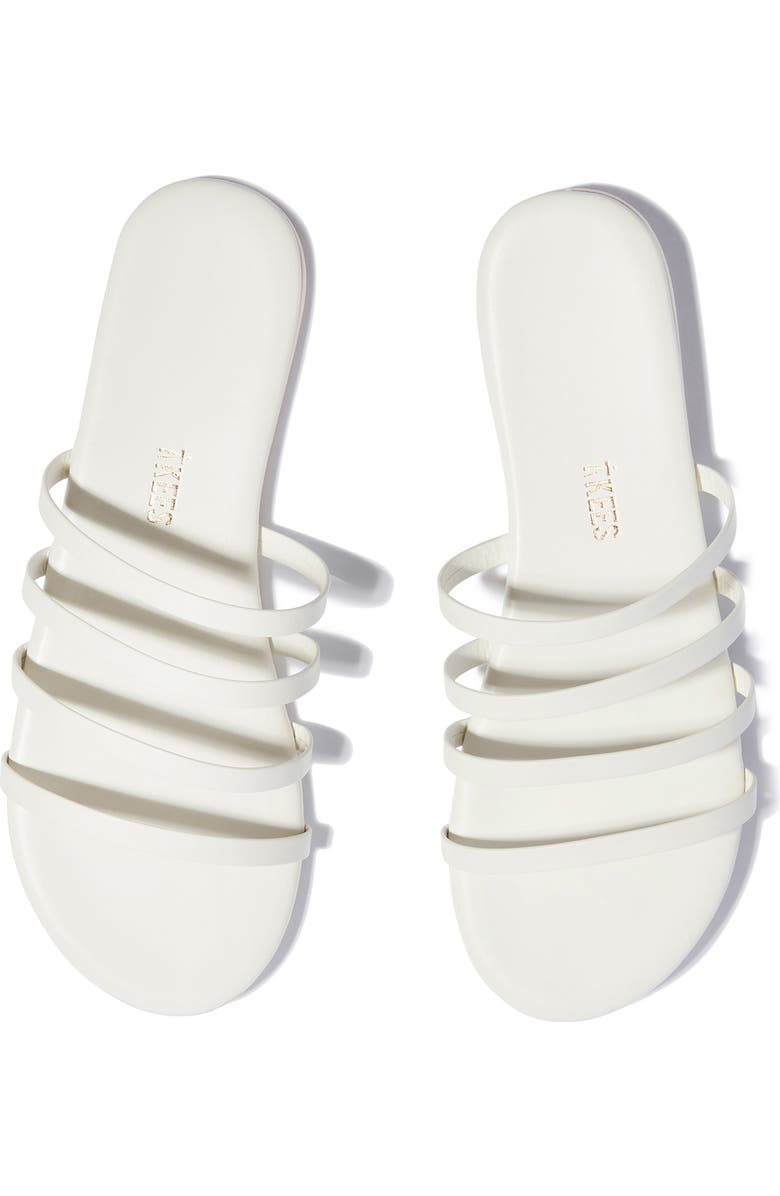 TKEES Senna Strappy Slide Sandal, Alternate, color, Cream
