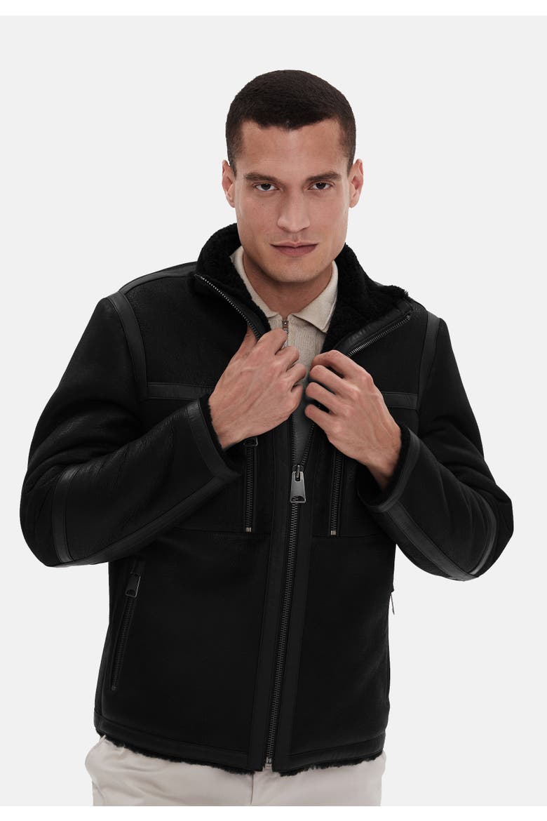 Fabian Sheepskin Coat, Alternate, color, Brown