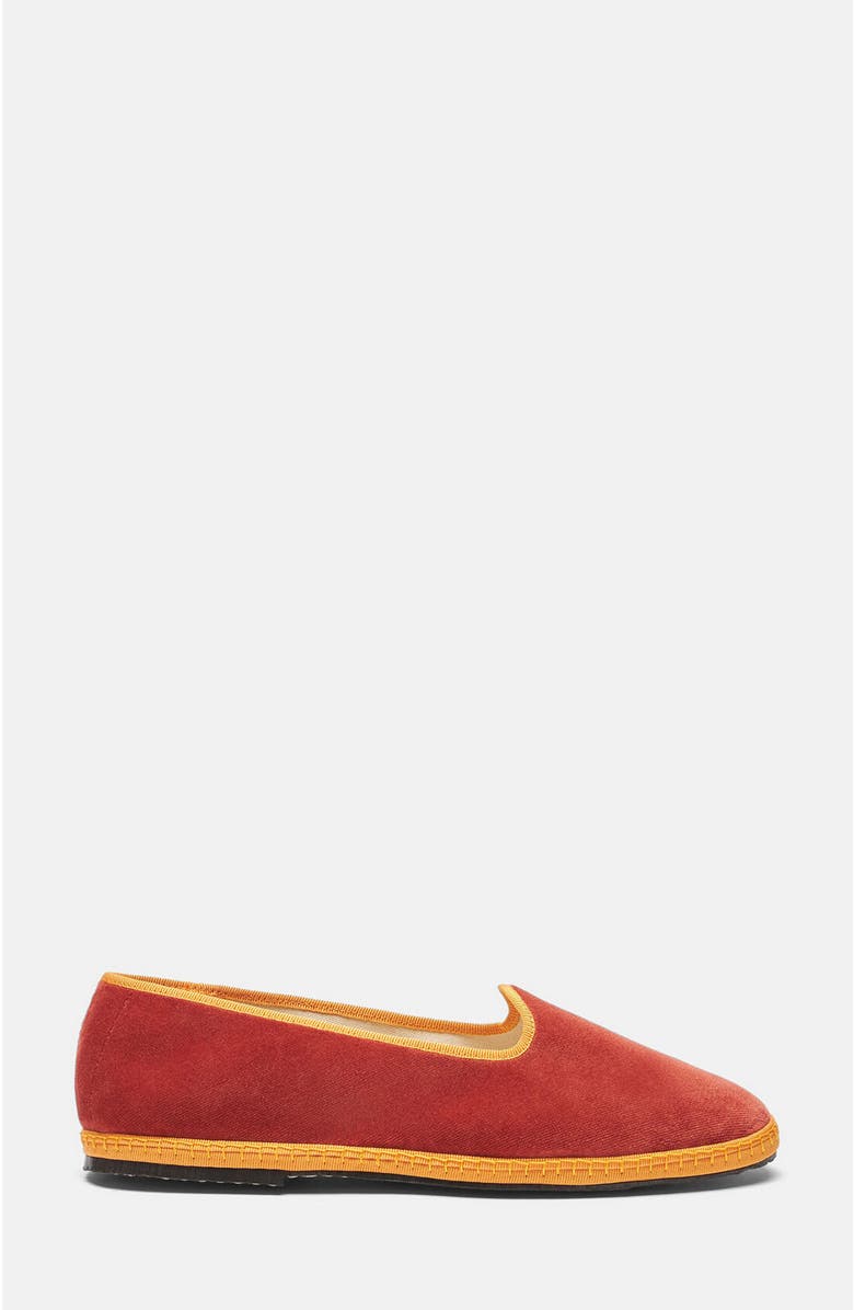 SCAROSSO Negroni Slippers, Alternate, color, Orange - Velvet