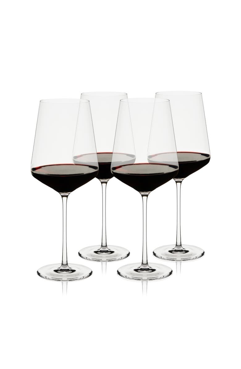 Viski Reserve Liminal Universal Wine Glasses Set of 4, Main, color, Clear