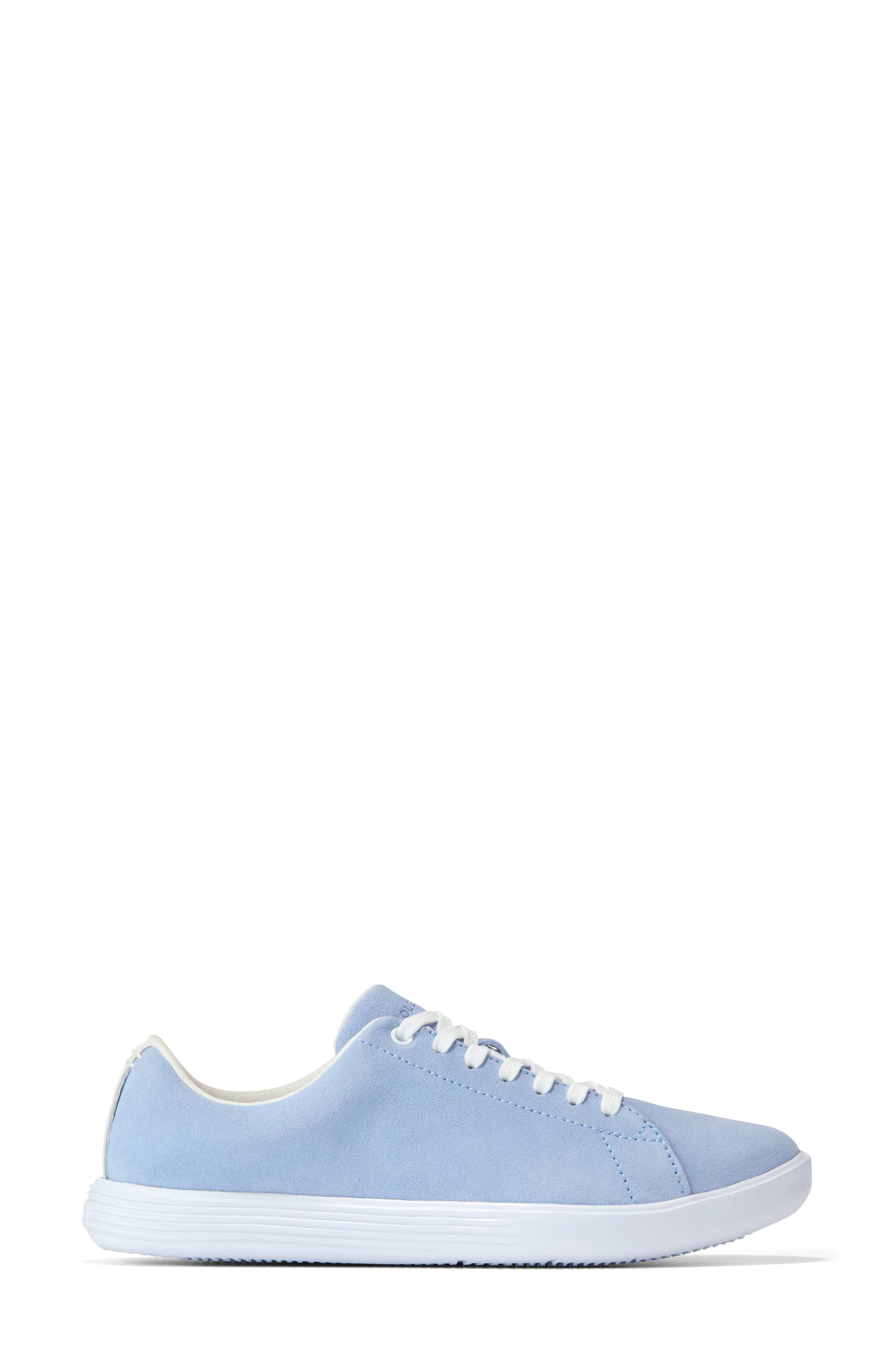 Cole Haan Grand Crosscourt Leather Sneaker, Alternate, color, Hydrangea Suede
