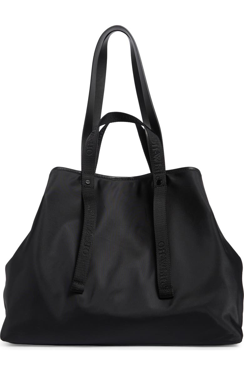 Off-White Classic Day Off Large Tote Bag, Alternate, color, Black
