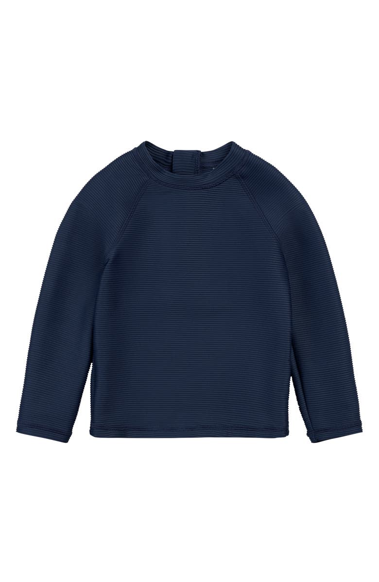 MILES BABY Long Sleeve Rashguard, Main, color, Nav-Navy