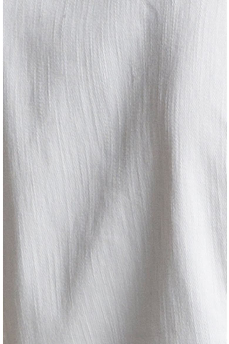 White Denim Vest, Alternate, color, ULTRA WHITE