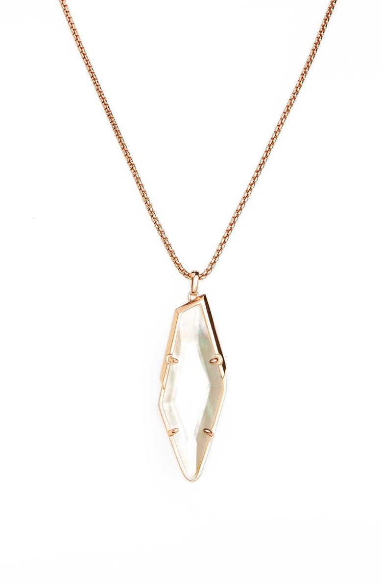 Kendra Scott 'Beatrice' Pendant Necklace, Main, color,