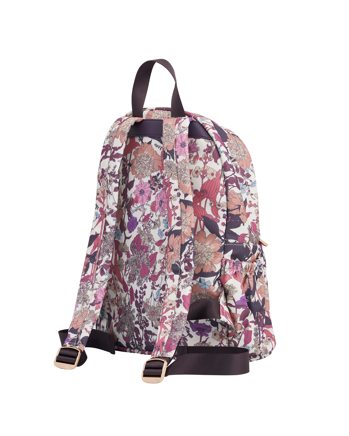 Fable England Deco Blooms Large Blackberry Backpack, Alternate, color, Pink