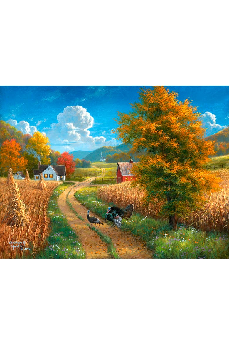 A Season to be Thankful 500 piece Jigsaw Puzzle for Adults, Alternate, color, Multicolor
